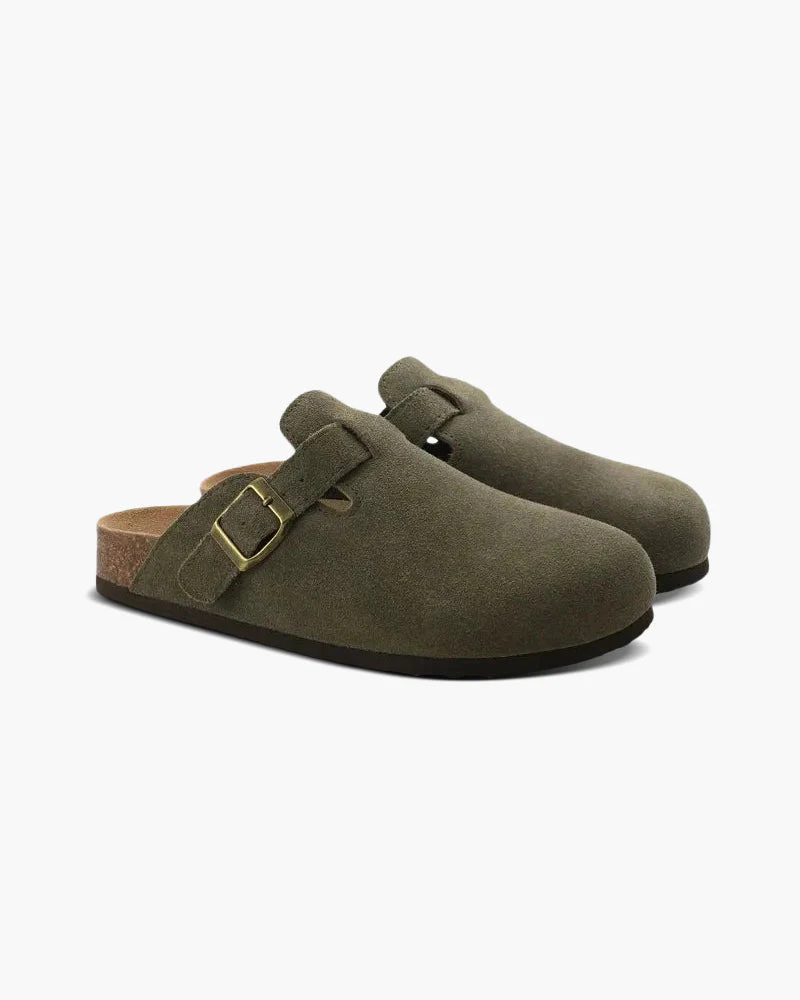 Luke | Bequemer Herren-Clog aus Wildleder mit ergonomischem Fußbett - Image 6