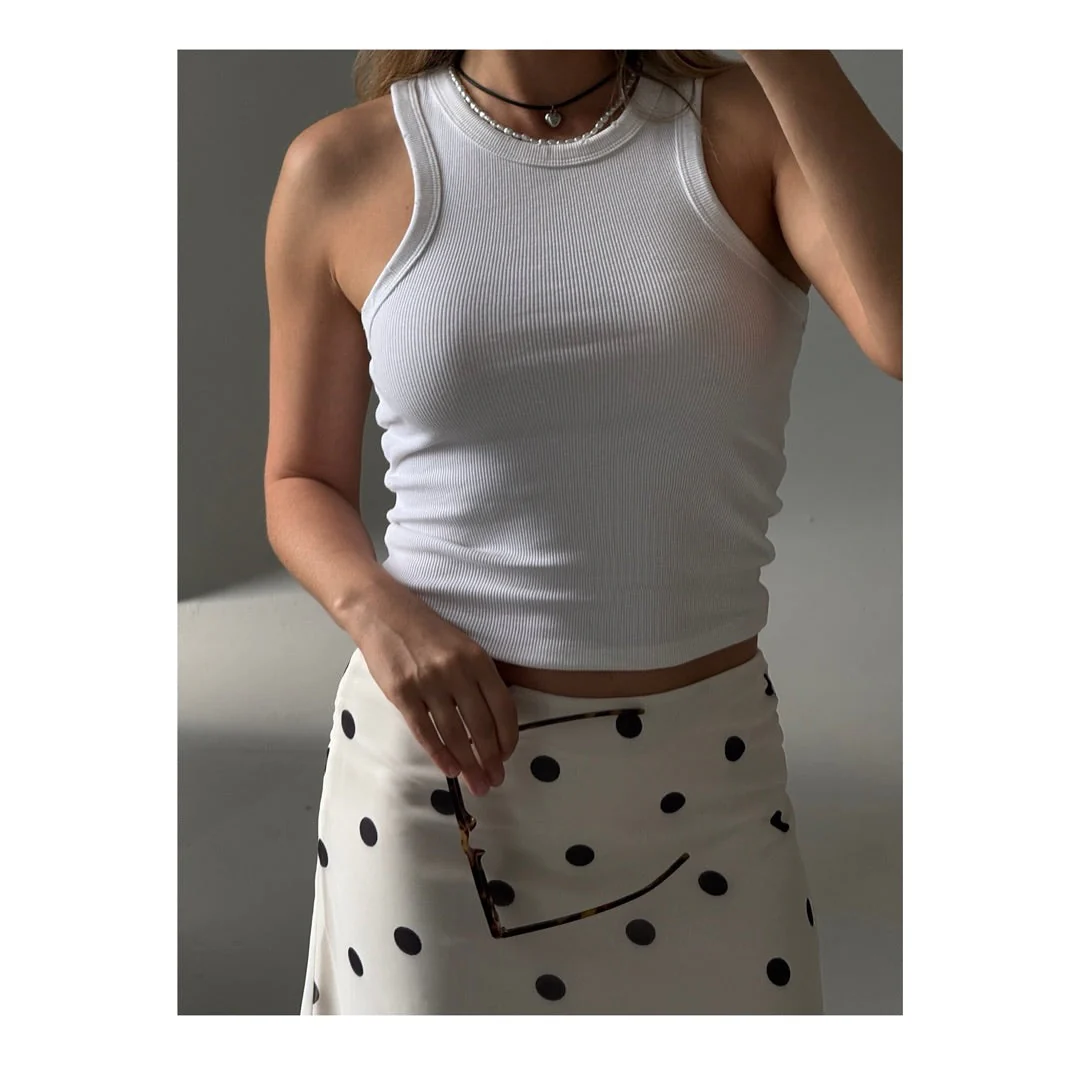 Lulu | Midi Rock Mit Polka Dots - Image 3