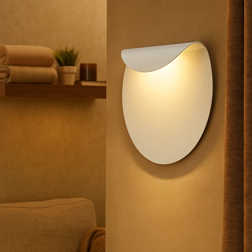 LumaGlow – Minimalistische Wandleuchte mit sanftem, umgebendem Licht - Image 2