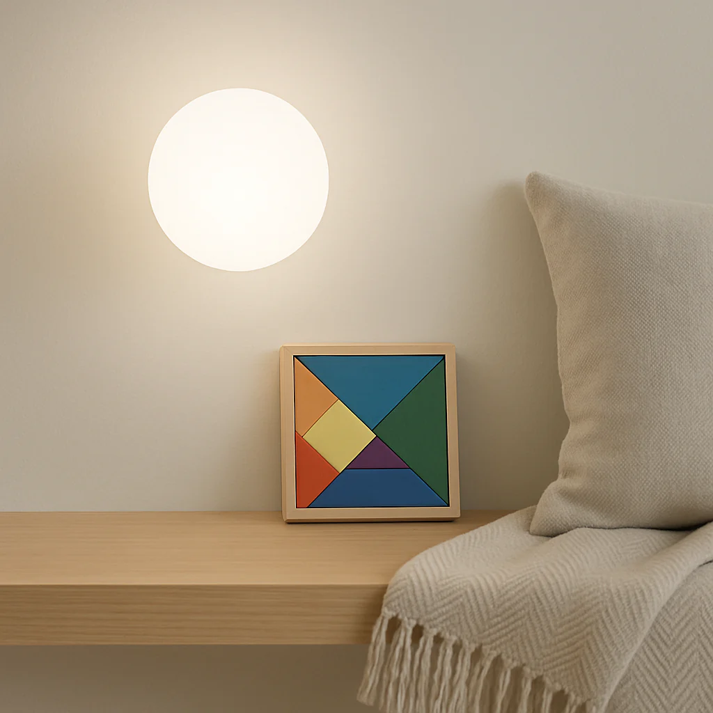 LumaGlow – Moderne Wandleuchte mit mattem Glas-Schirm und eleganter Basis - Image 4