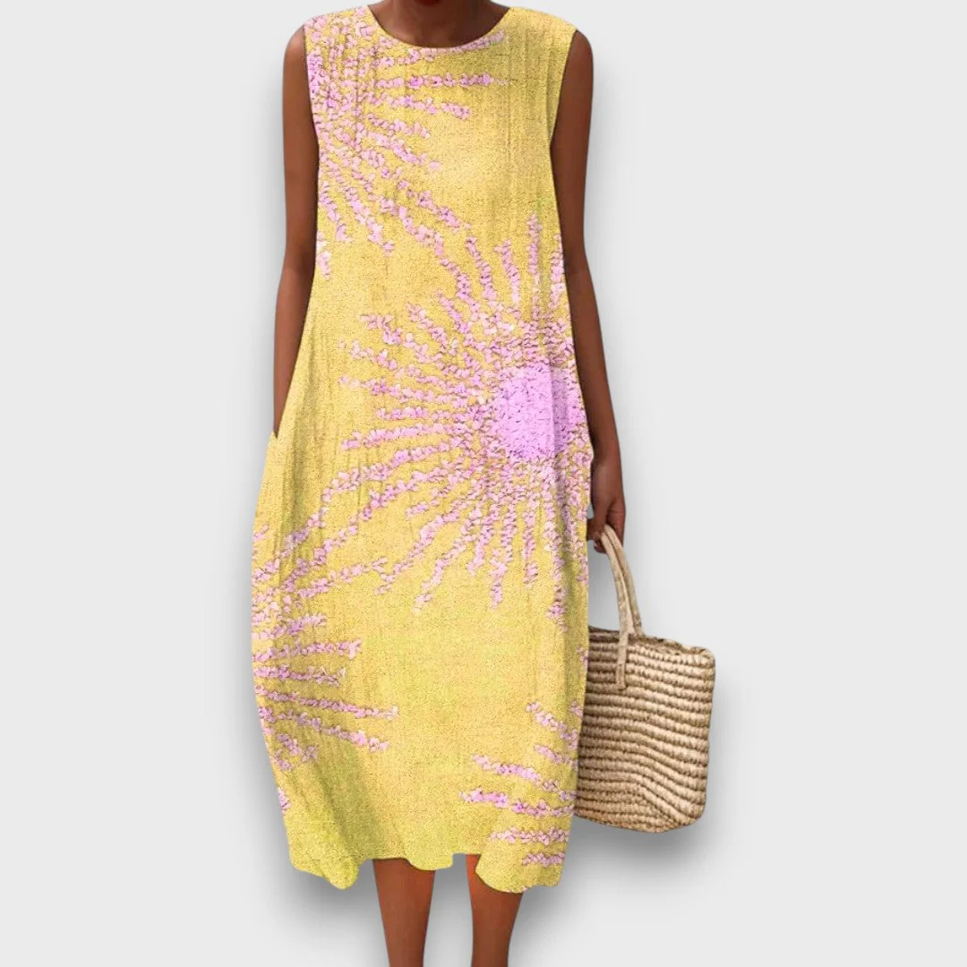Lumaris – Kleid mit Sonnenmotiv - Image 7