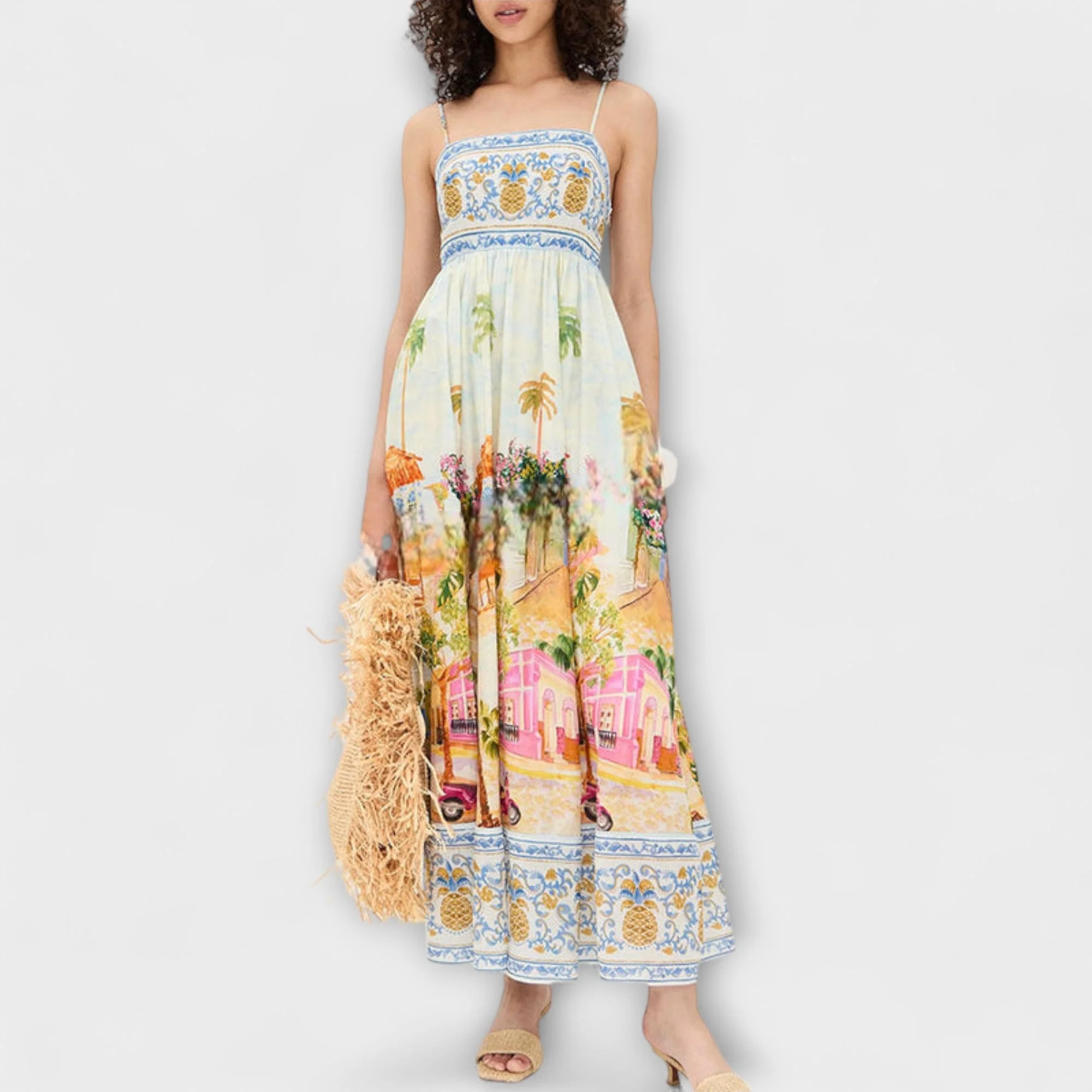 Lumen - Aracati Multicolor Maxi Dress - Image 2