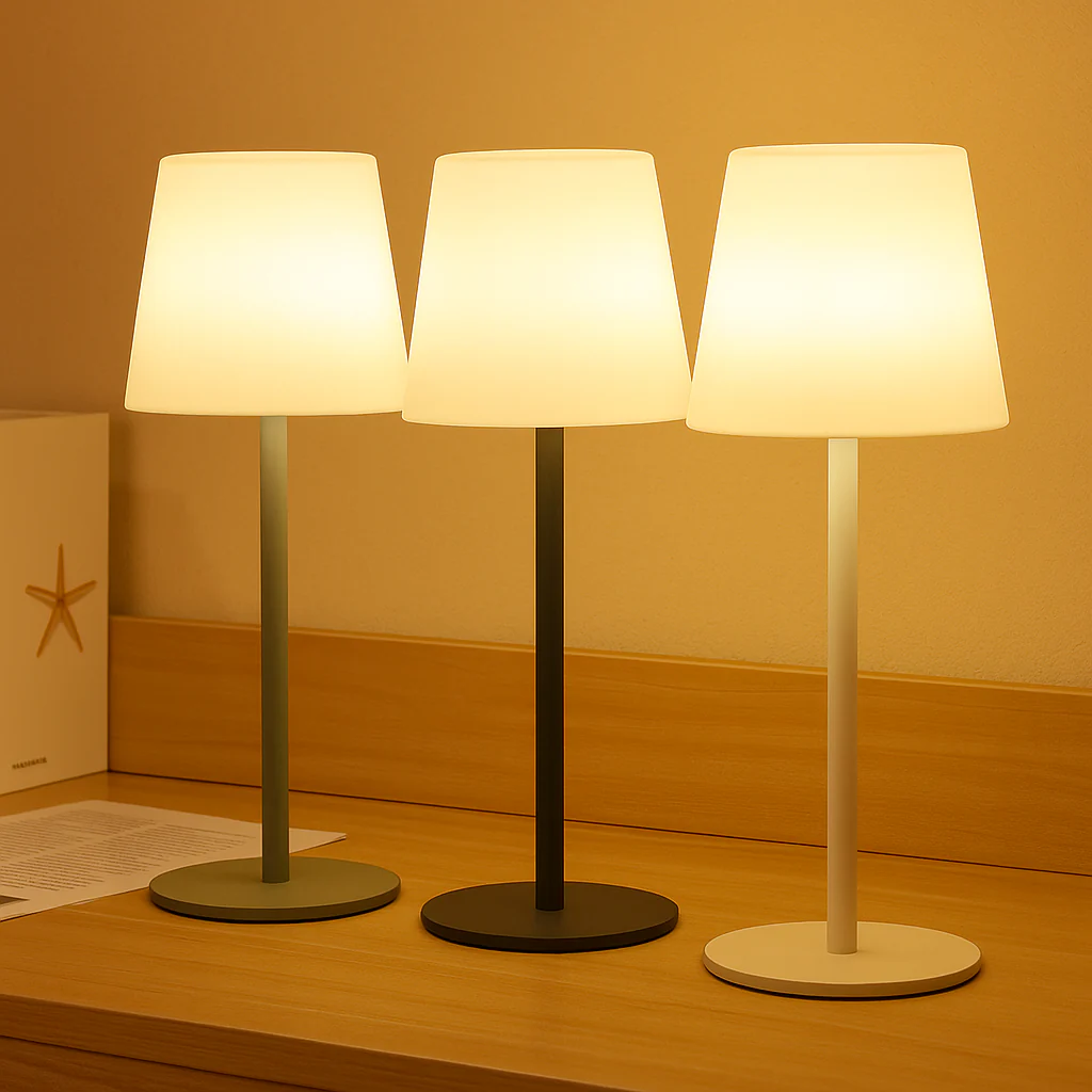 LumiGlow – Kabellose wiederaufladbare Lampe mit einstellbarer warmen Beleuchtung - Image 2