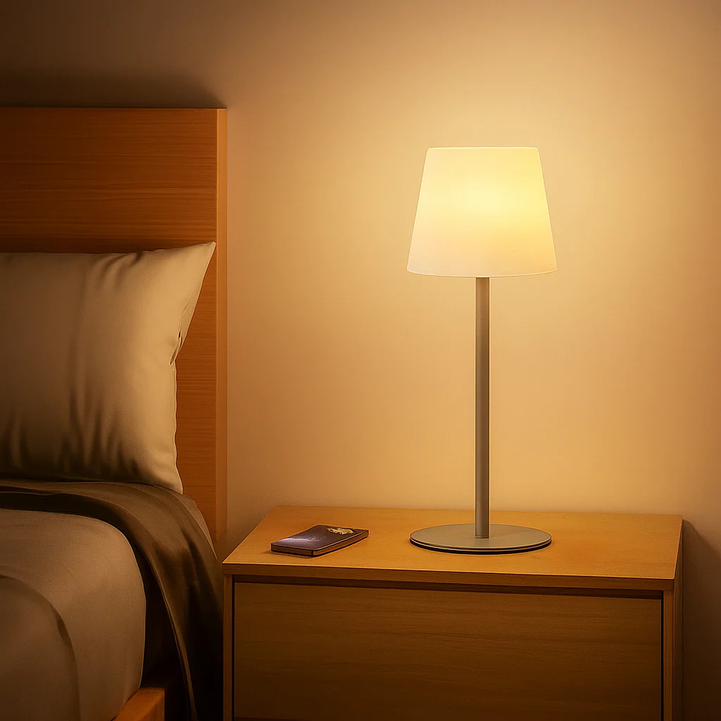 LumiGlow – Kabellose wiederaufladbare Lampe mit einstellbarer warmen Beleuchtung - Image 3