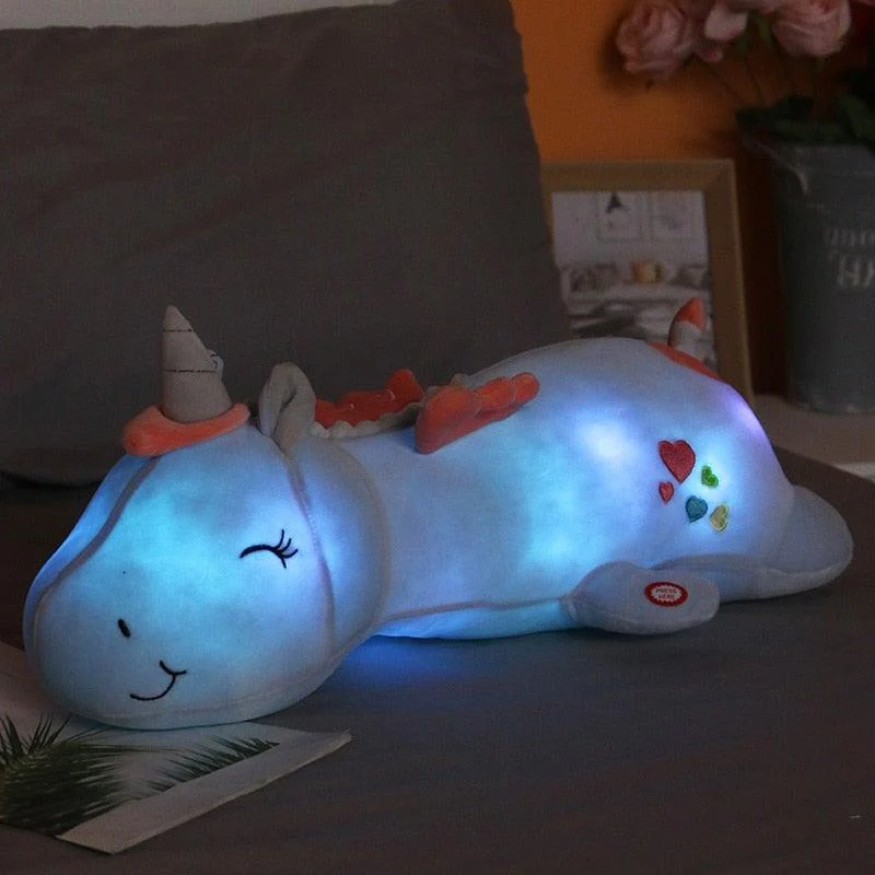 LumiGlow | Niedliches, weiches Plüscheinhorn-Kuscheltier für Kinder - Image 6