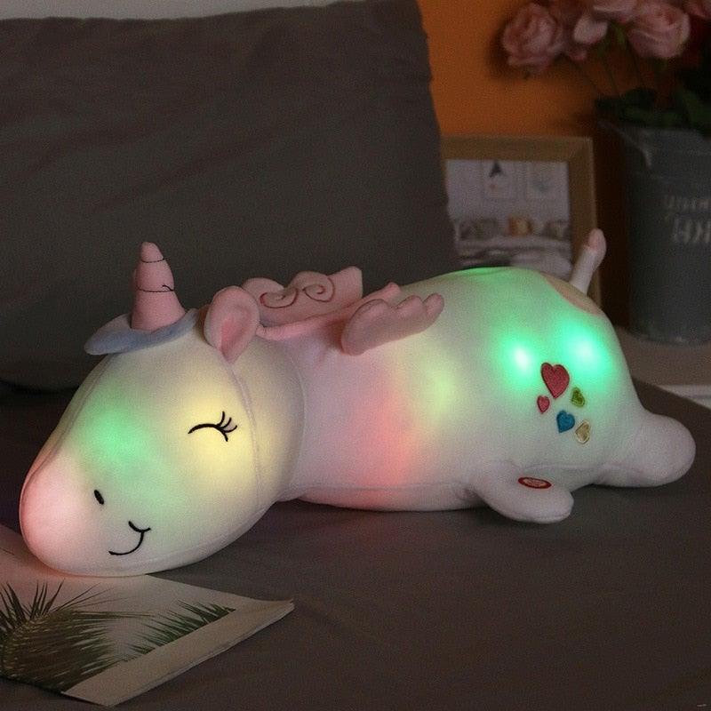 LumiGlow | Niedliches, weiches Plüscheinhorn-Kuscheltier für Kinder - Image 7