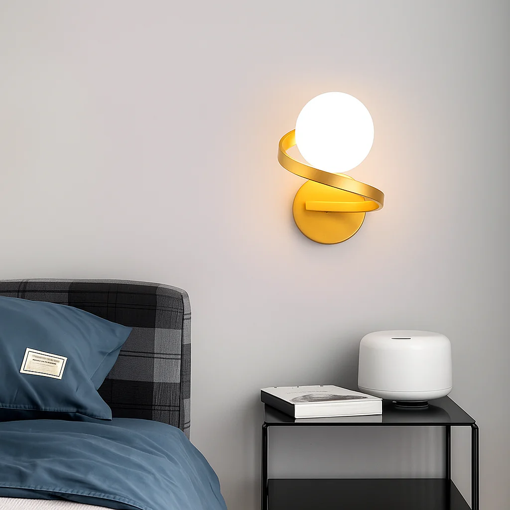 LumiSpire – Spirale LED-Wandleuchte mit modernem Design - Image 2