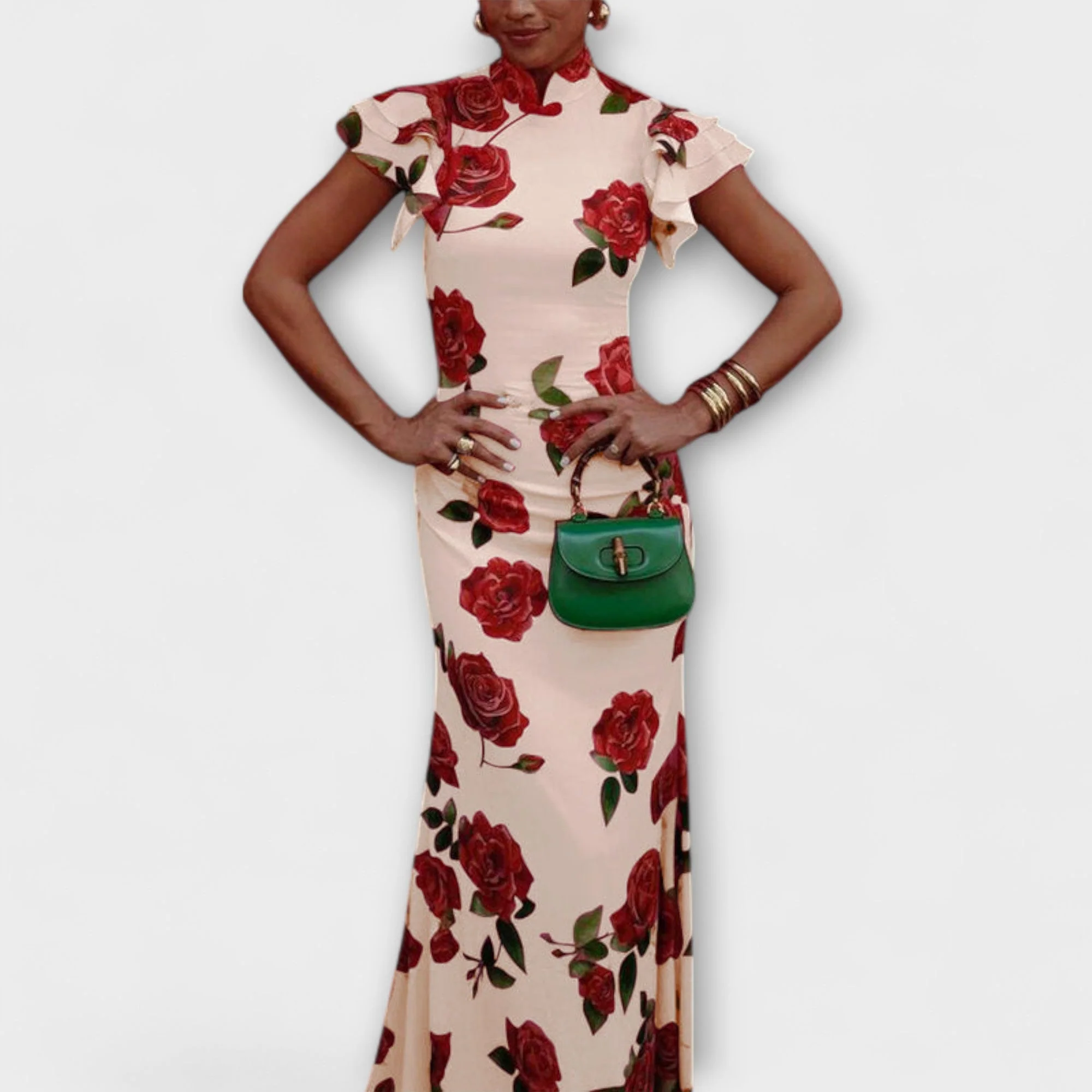 Luna - Maxikleid mit Blumenmuster - Image 2