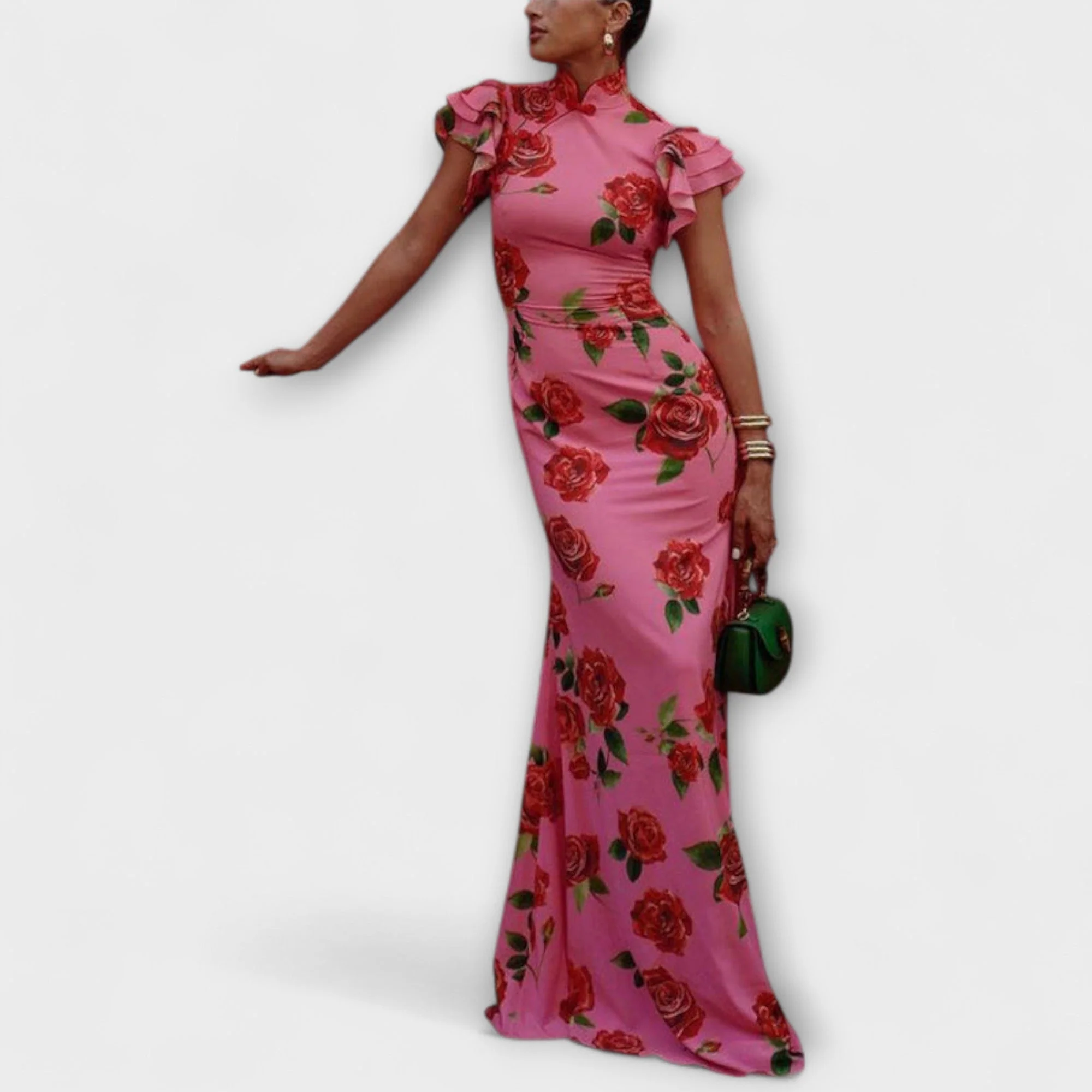 Luna - Maxikleid mit Blumenmuster - Image 4