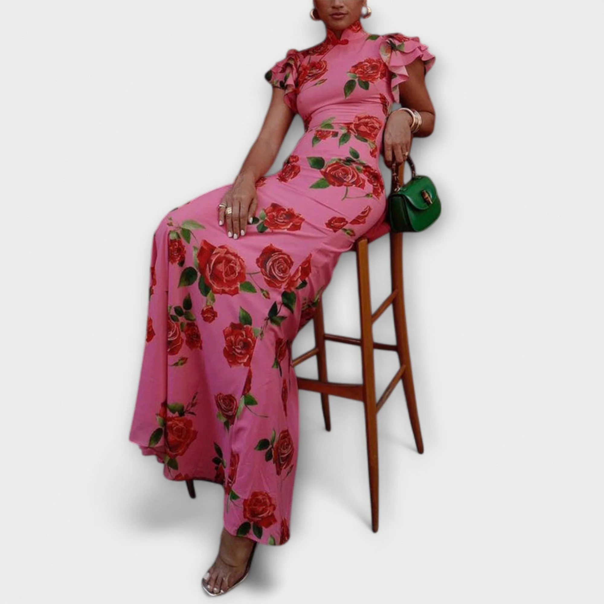 Luna - Maxikleid mit Blumenmuster - Image 5