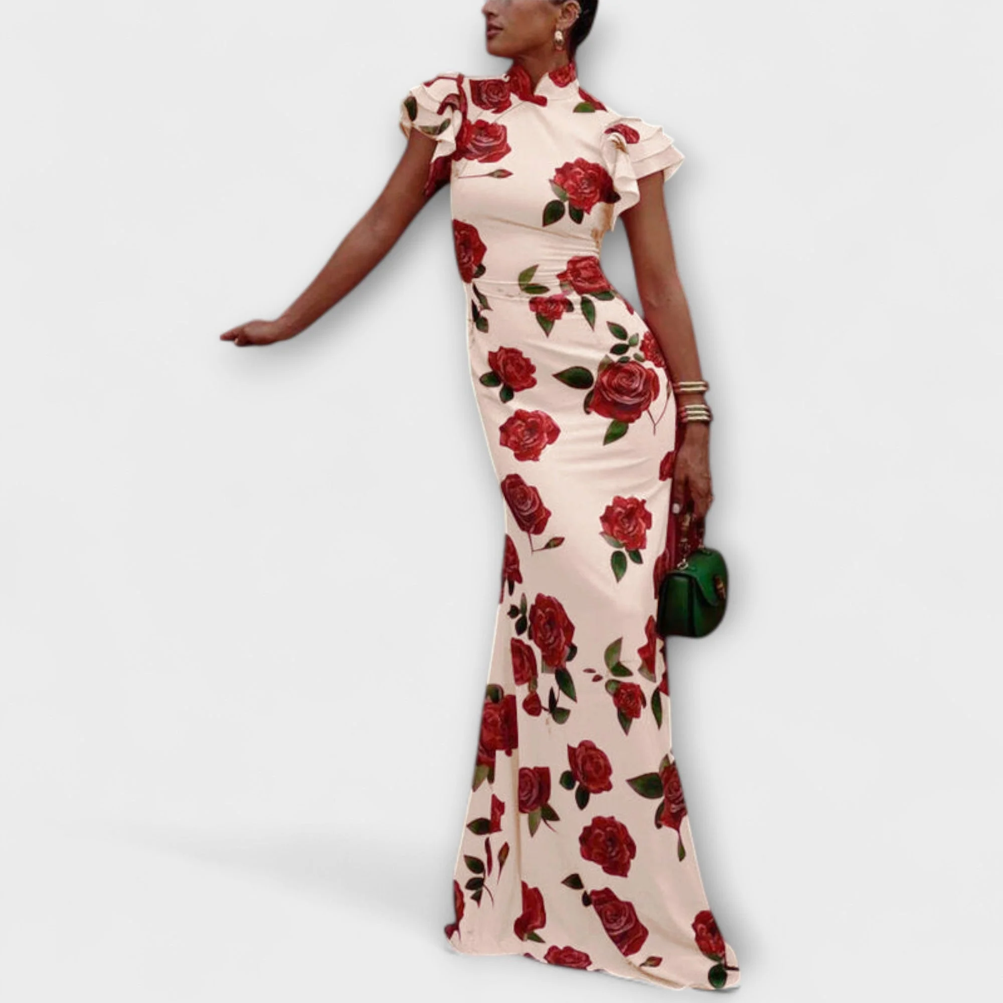 Luna - Maxikleid mit Blumenmuster - Image 6