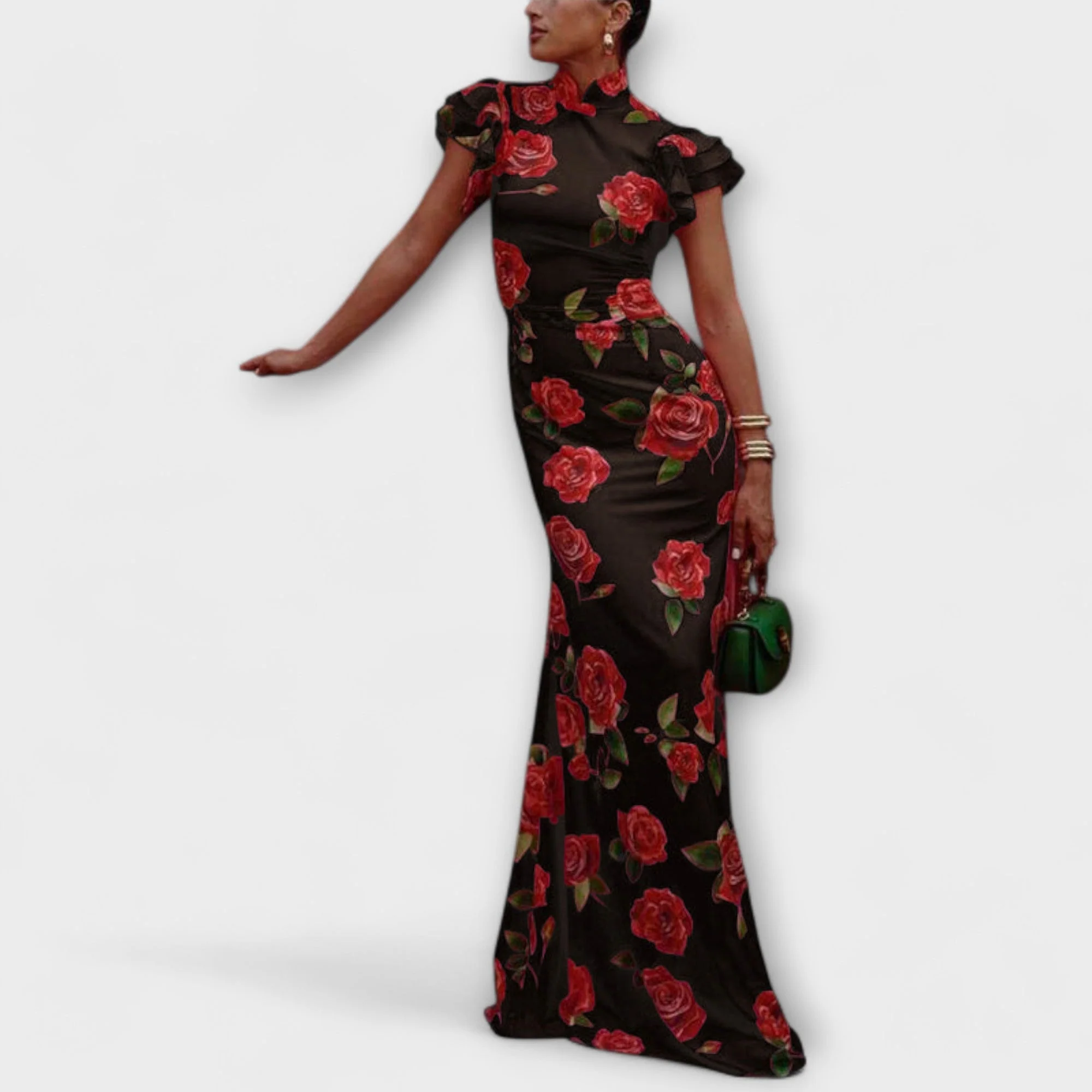 Luna - Maxikleid mit Blumenmuster - Image 7