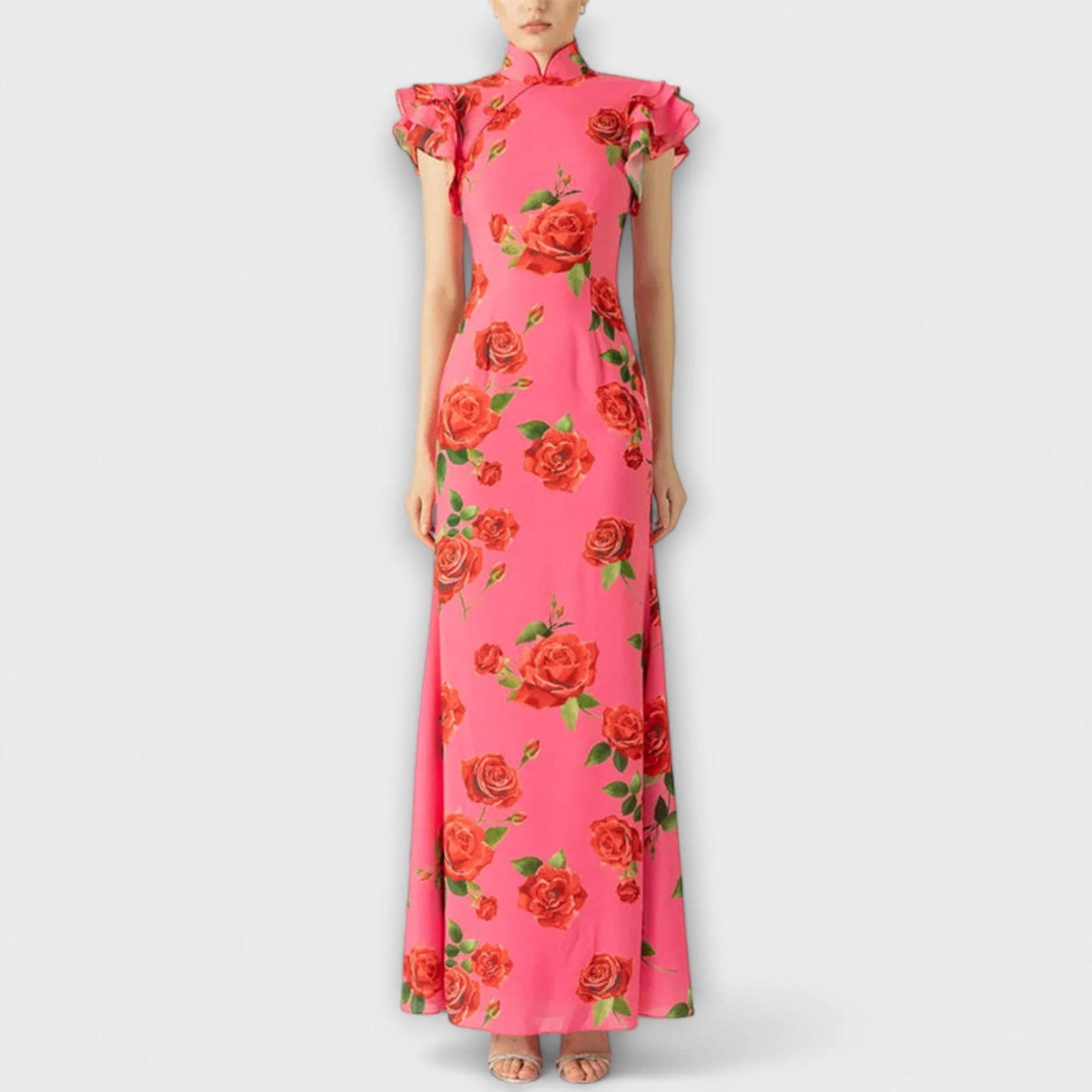 Luna - Maxikleid mit Blumenmuster - Image 9