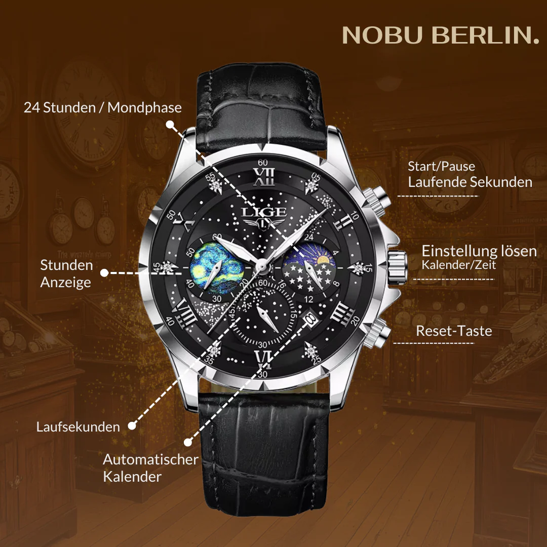 Lunaris | Elegante Mondphasen-Uhr - Image 8