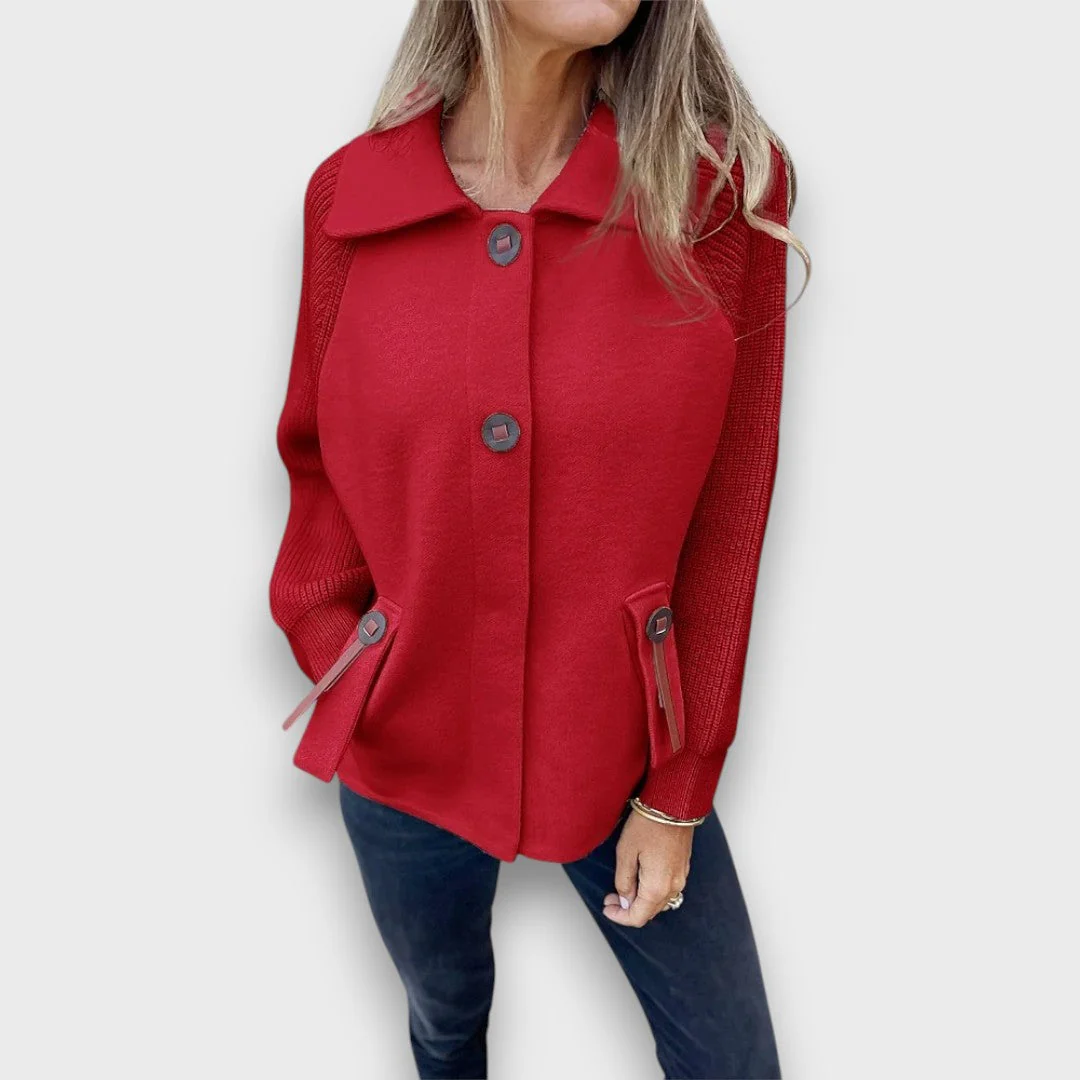 Lunaris – Jacke mit Kontrastärmeln - Image 2