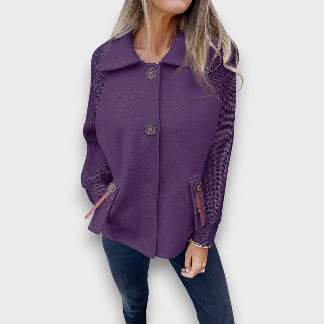 Lunaris – Jacke mit Kontrastärmeln - Image 3