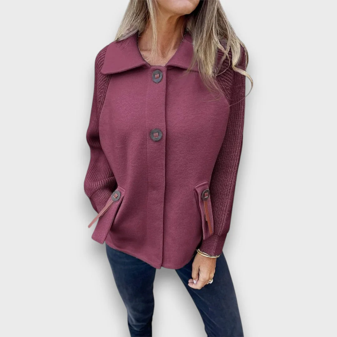 Lunaris – Jacke mit Kontrastärmeln - Image 4