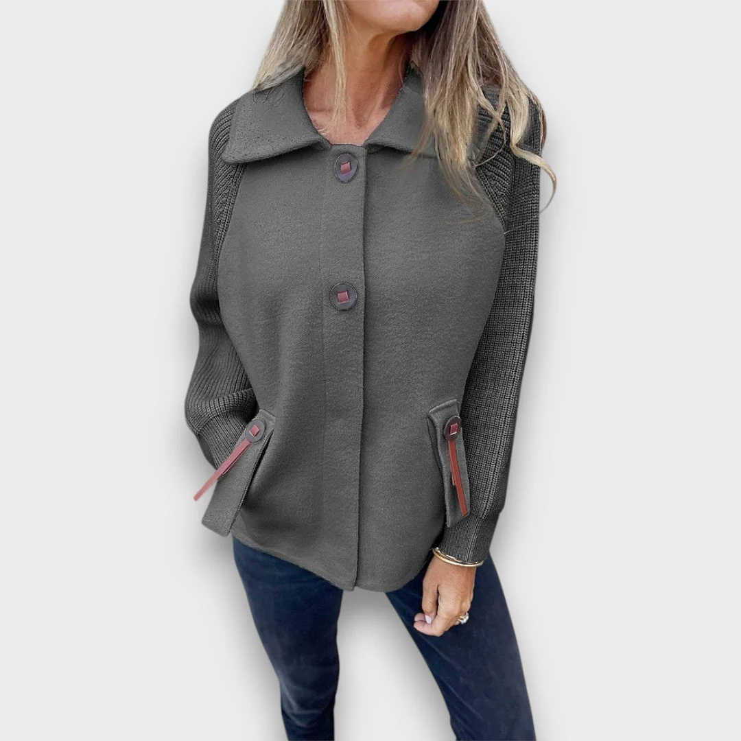 Lunaris – Jacke mit Kontrastärmeln - Image 7