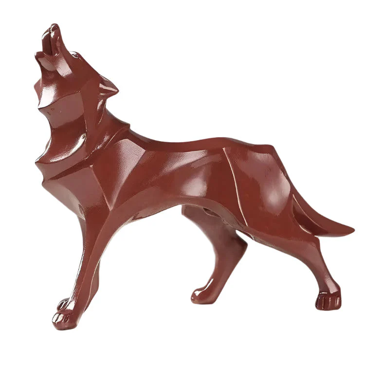 LupoForm – Geometrische Ulvenstatue mit scharfkantigem Design für moderne Räume - Image 7