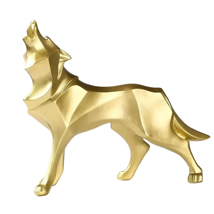 LupoForm – Geometrische Ulvenstatue mit scharfkantigem Design für moderne Räume - Image 8