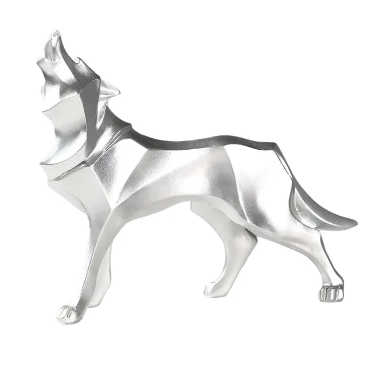LupoForm – Geometrische Ulvenstatue mit scharfkantigem Design für moderne Räume - Image 9