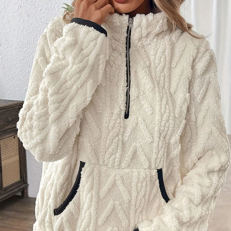Lurein - Half-Zip-Pullover mit Soft-Touch-Finish - Image 2