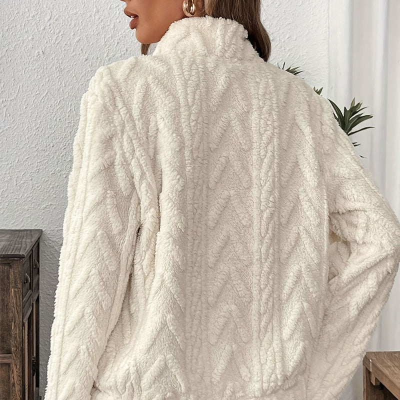 Lurein - Half-Zip-Pullover mit Soft-Touch-Finish - Image 3