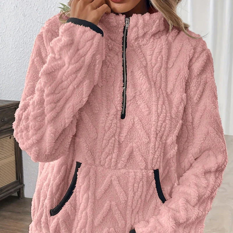 Lurein - Half-Zip-Pullover mit Soft-Touch-Finish - Image 4