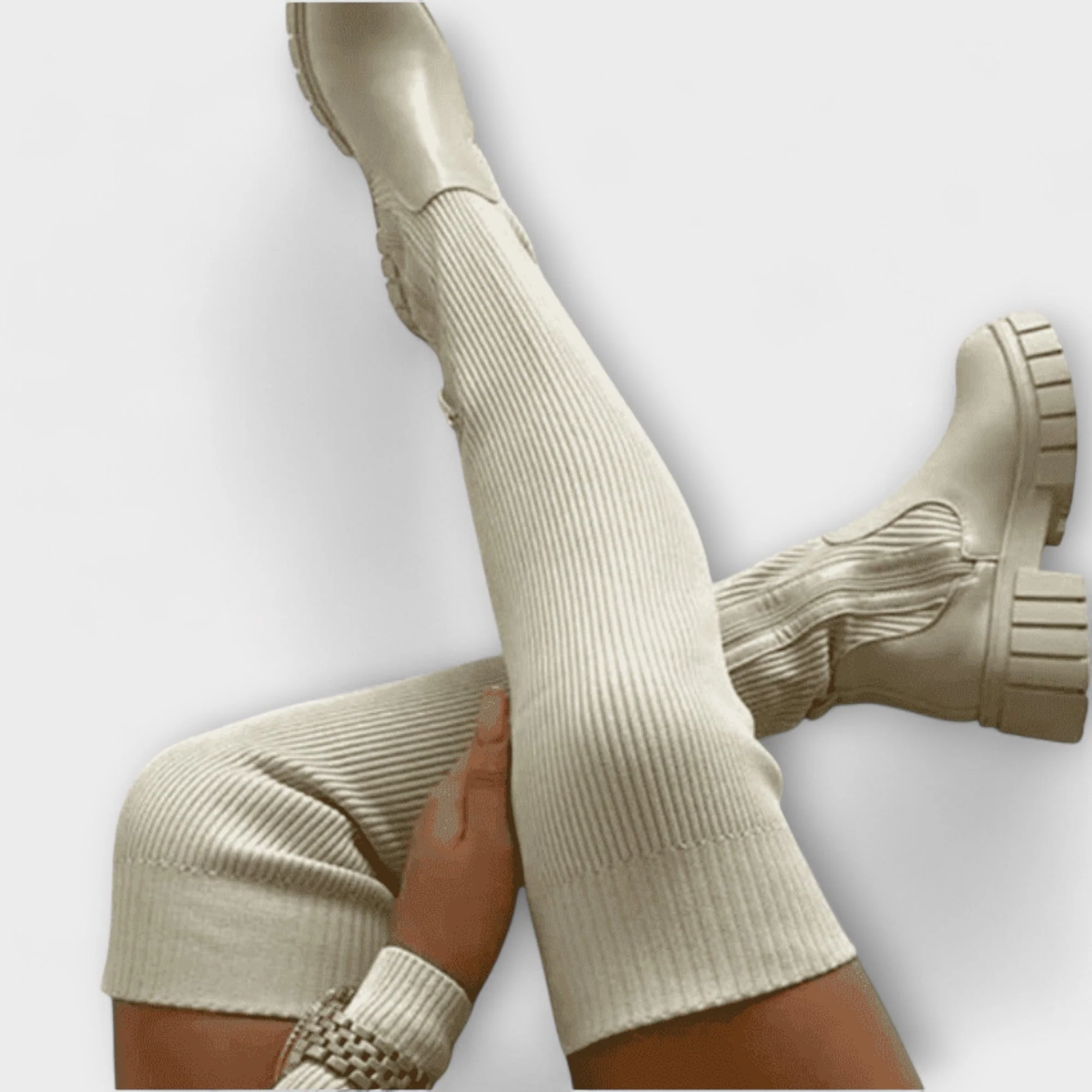 Lureva – Overknee-Stiefel mit Chunky-Sohle - Image 3