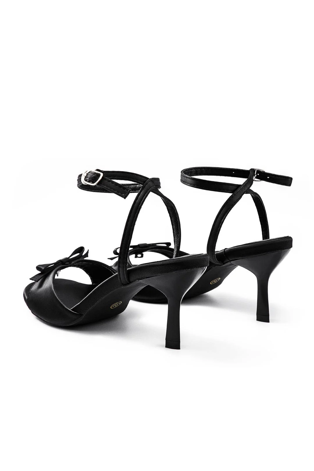 Luvé | Elegante Schwarze Sandaletten mit Absatz – Stilvoll & Feminin - Image 3