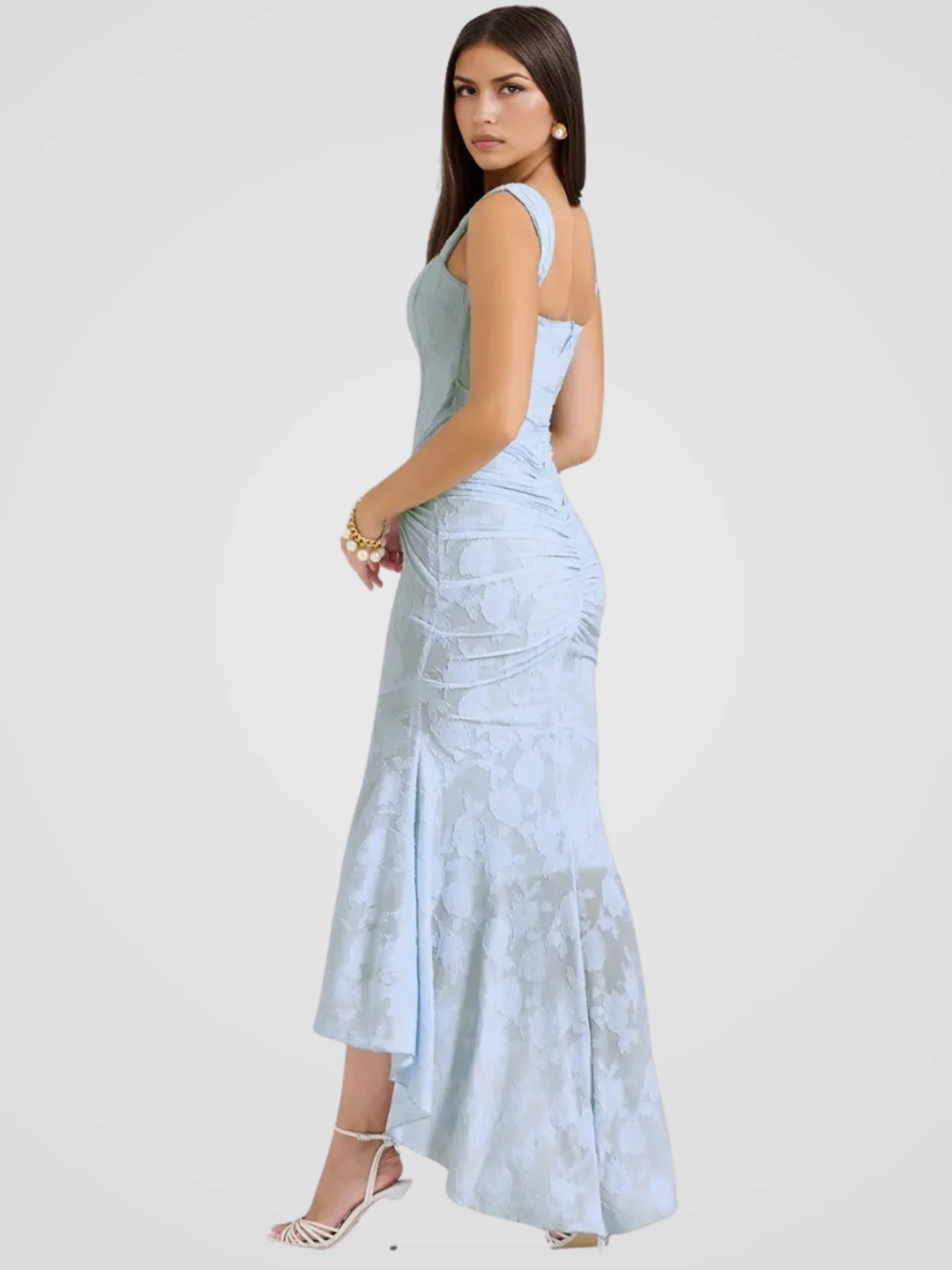 LUXE LACE MERMAID DRESS - Image 10