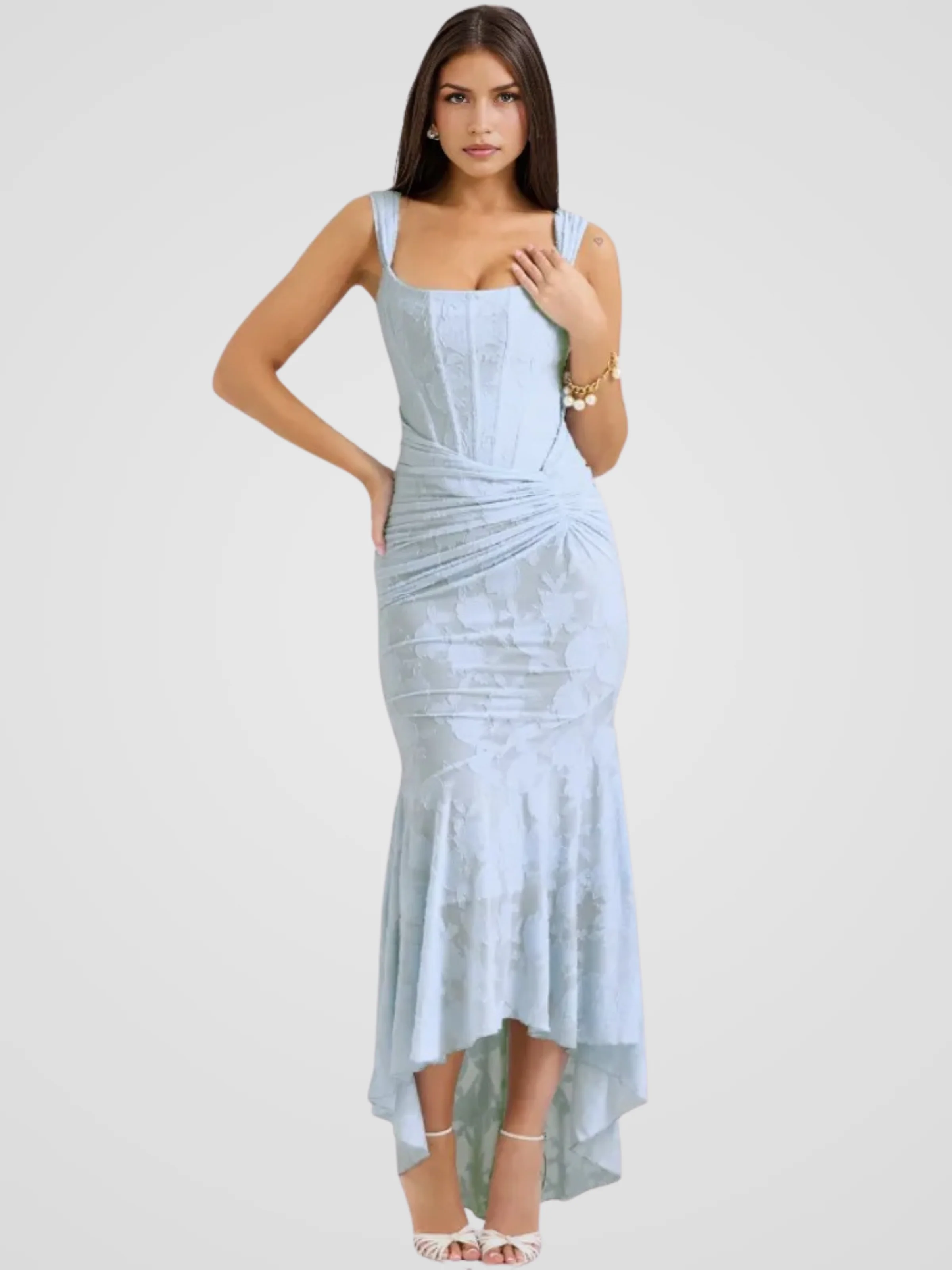 LUXE LACE MERMAID DRESS - Image 18