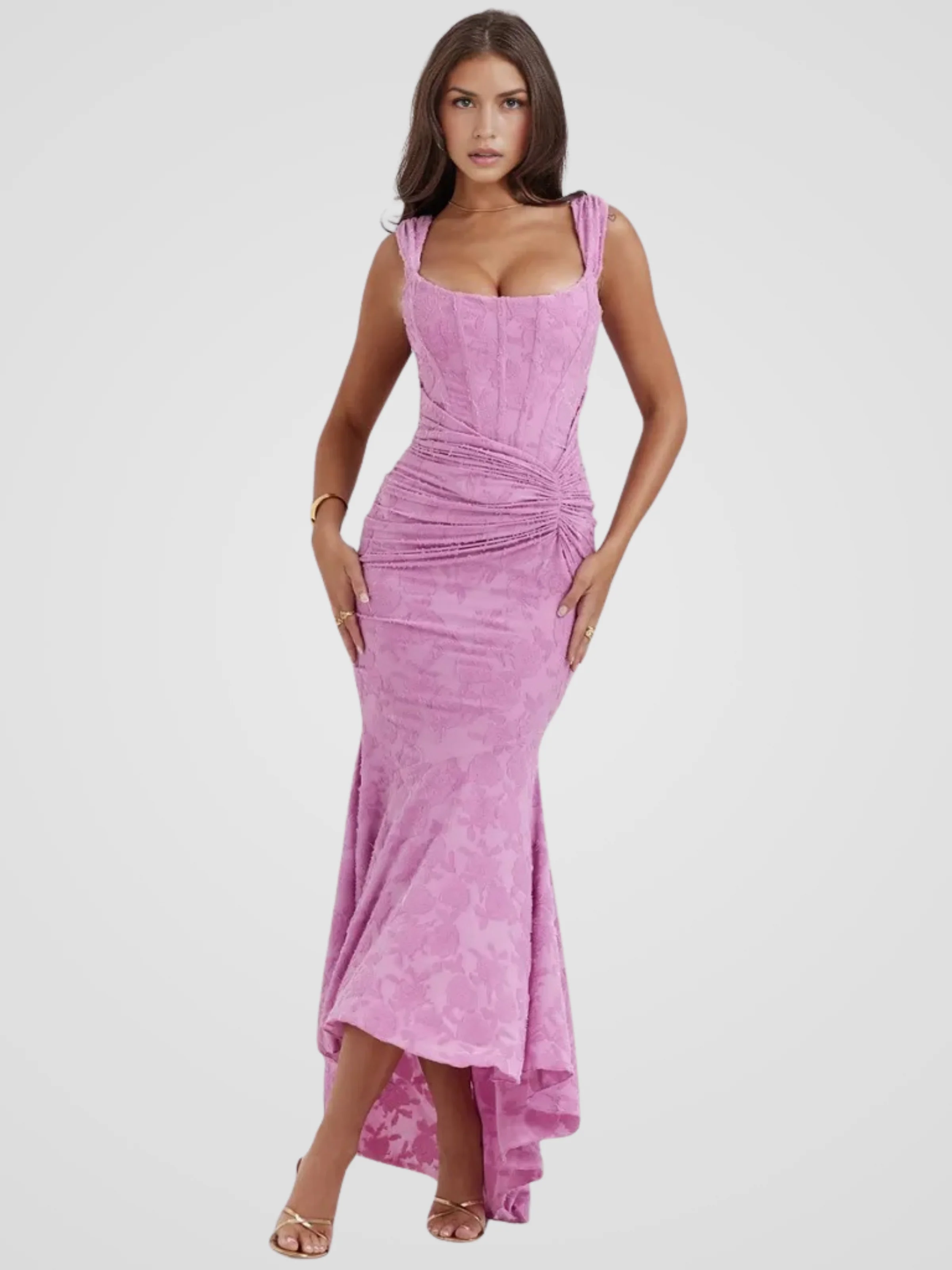 LUXE LACE MERMAID DRESS - Image 19