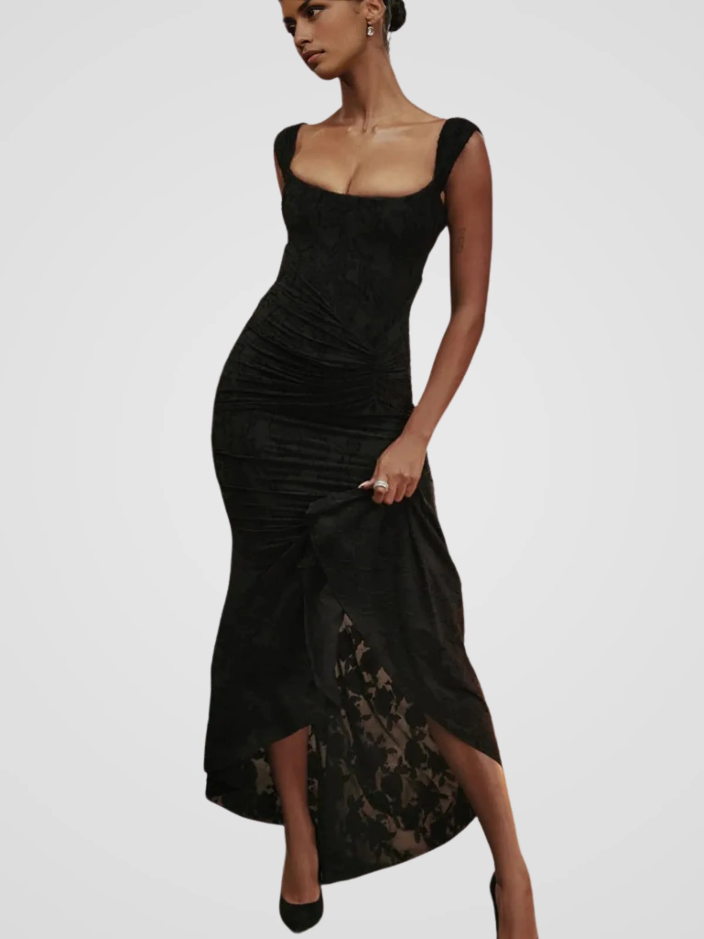 LUXE LACE MERMAID DRESS - Image 5