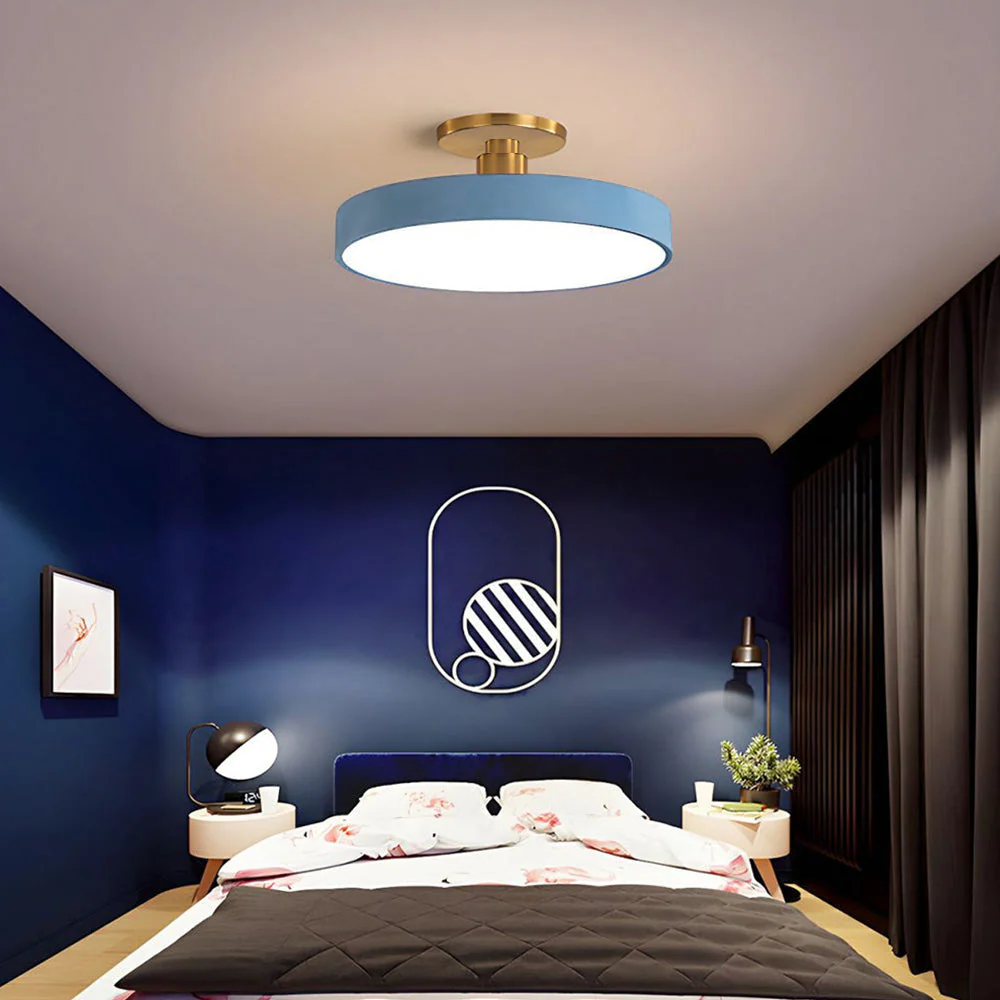 LuxLume | Moderne LED-Deckenleuchte mit edlen Goldakzenten - Image 10
