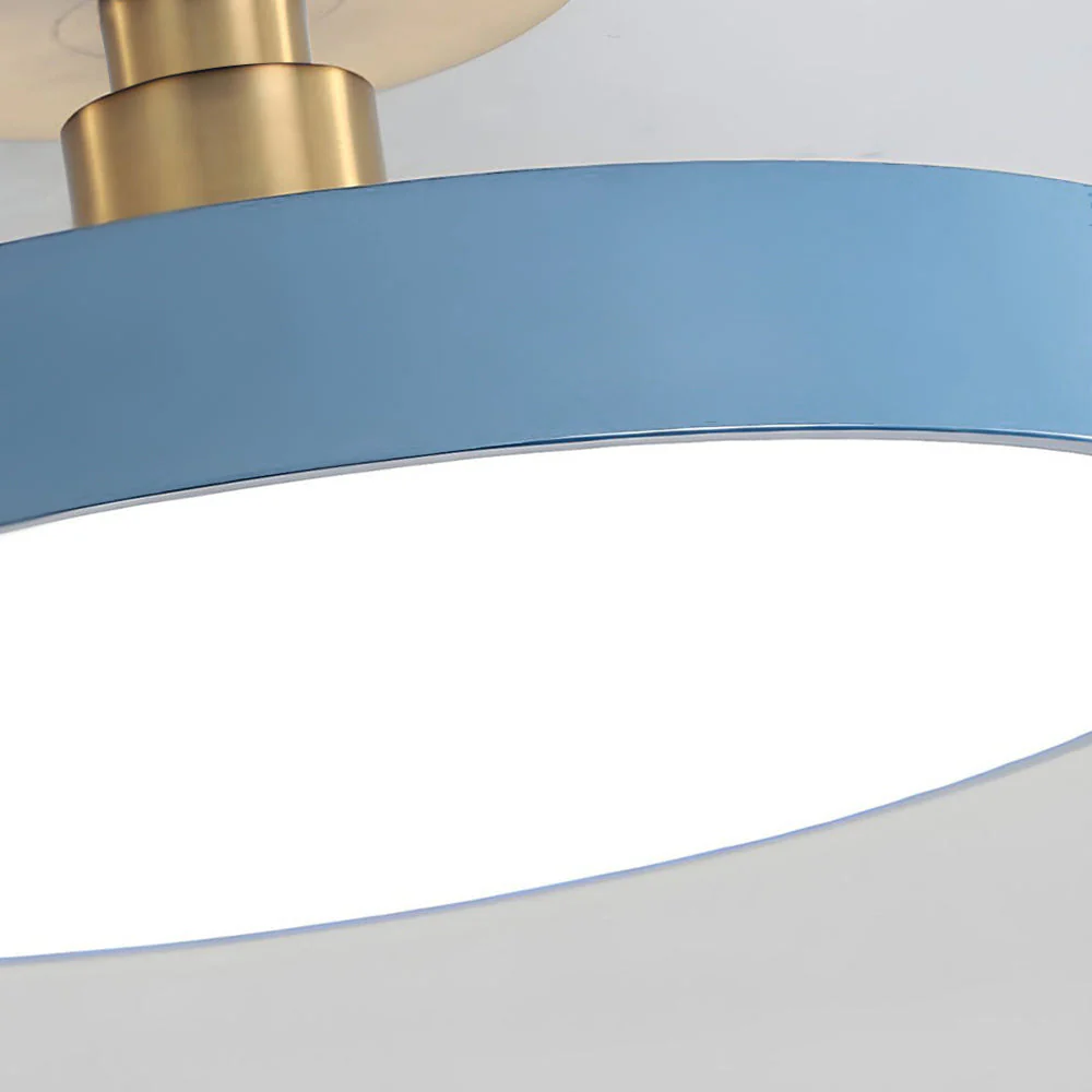 LuxLume | Moderne LED-Deckenleuchte mit edlen Goldakzenten - Image 12