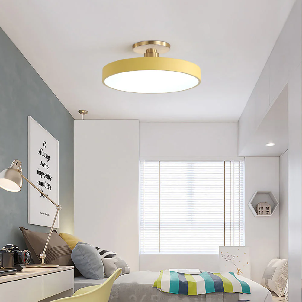 LuxLume | Moderne LED-Deckenleuchte mit edlen Goldakzenten - Image 13