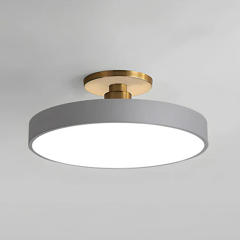 LuxLume | Moderne LED-Deckenleuchte mit edlen Goldakzenten - Image 17