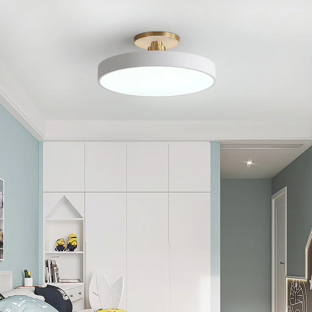 LuxLume | Moderne LED-Deckenleuchte mit edlen Goldakzenten - Image 21