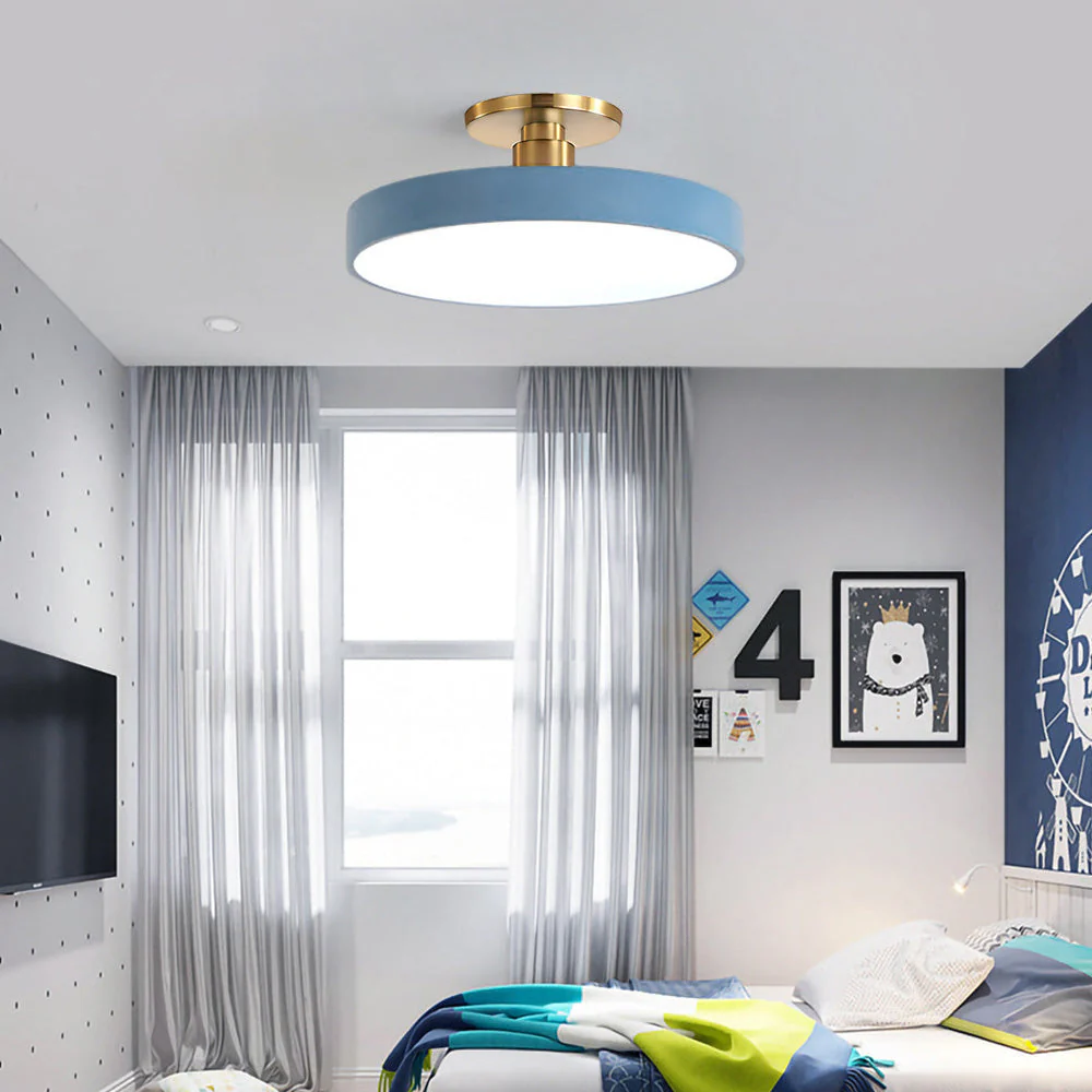 LuxLume | Moderne LED-Deckenleuchte mit edlen Goldakzenten - Image 23