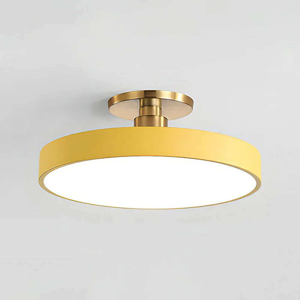 LuxLume | Moderne LED-Deckenleuchte mit edlen Goldakzenten - Image 24