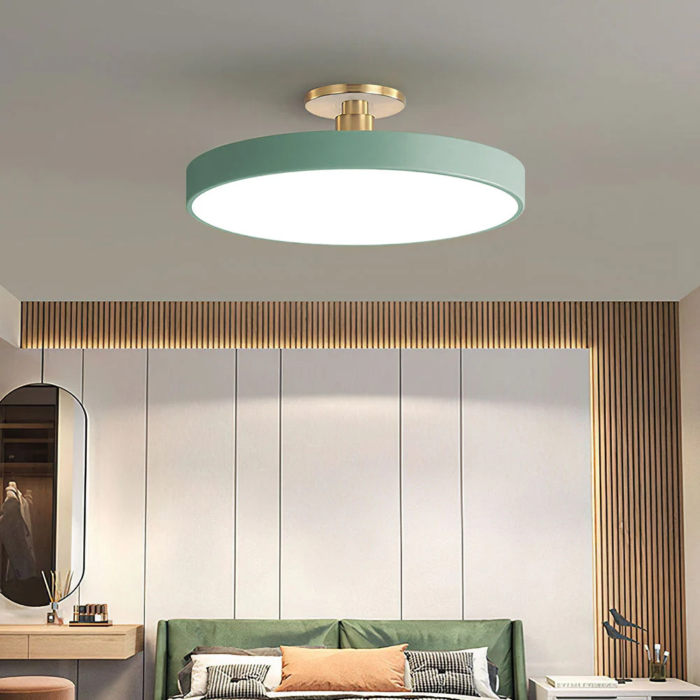 LuxLume | Moderne LED-Deckenleuchte mit edlen Goldakzenten - Image 26