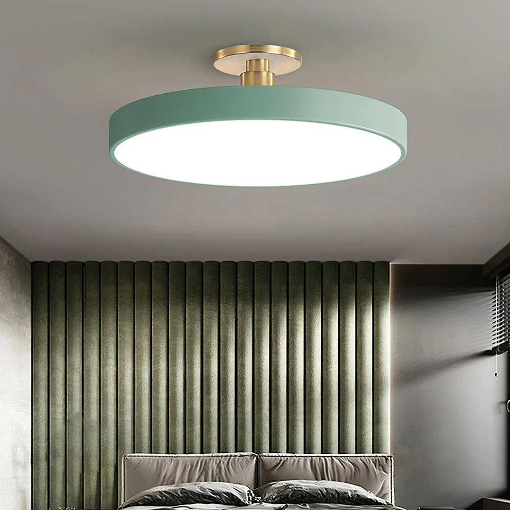 LuxLume | Moderne LED-Deckenleuchte mit edlen Goldakzenten - Image 5