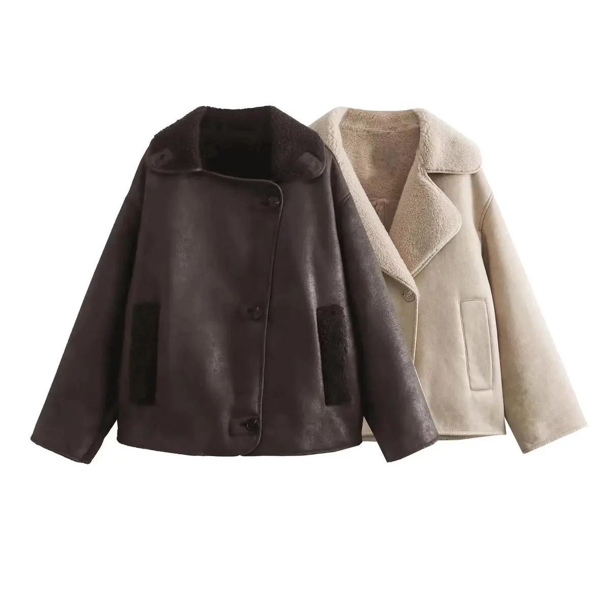 Luxuriöse Fleece Jacke für Damen | Warme - Image 3