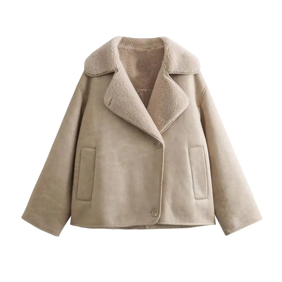 Luxuriöse Fleece Jacke für Damen | Warme - Image 5