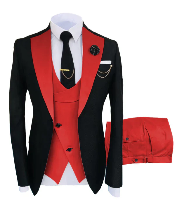 Luxuriöser Hochzeitsgastanzug Für Herren | 3-teilig - Image 5