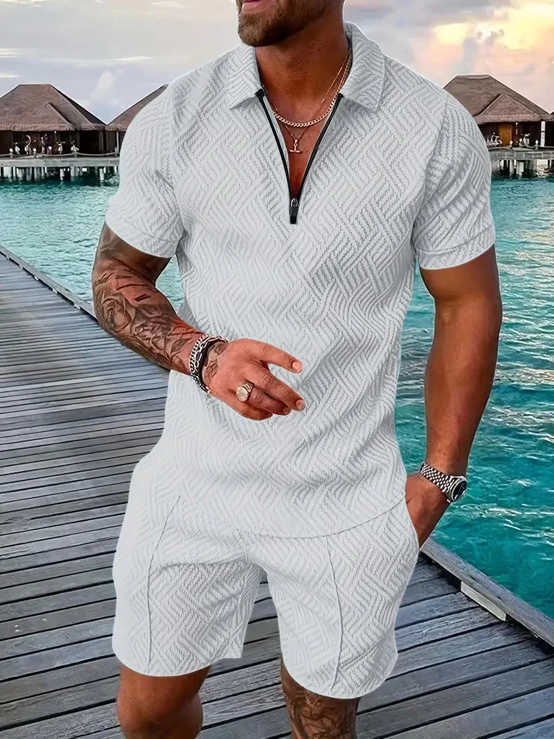 Luxuriöses Herren-Sommer-Shirt und Shorts-Set  - Ehrenfried - Image 2