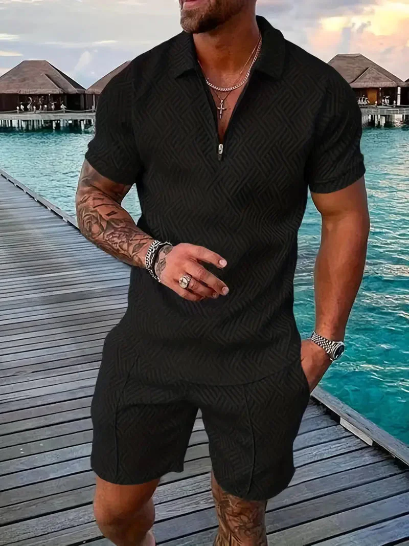 Luxuriöses Herren-Sommer-Shirt und Shorts-Set  - Ehrenfried - Image 4