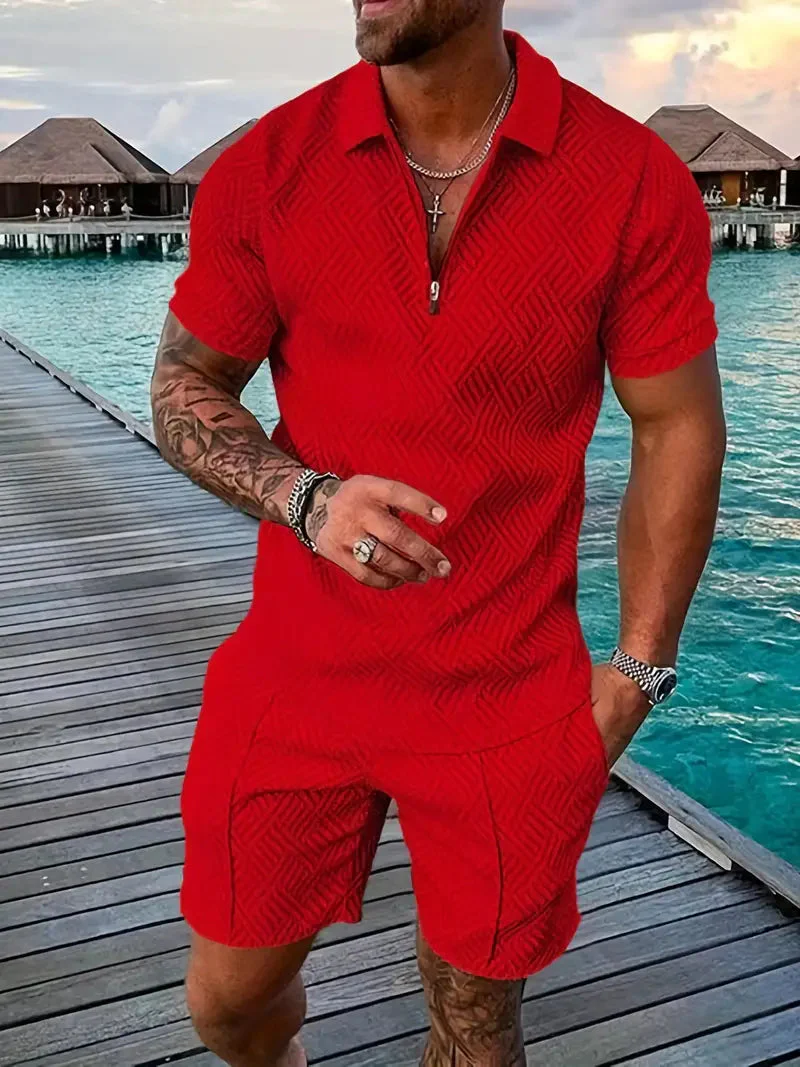 Luxuriöses Herren-Sommer-Shirt und Shorts-Set  - Ehrenfried - Image 5