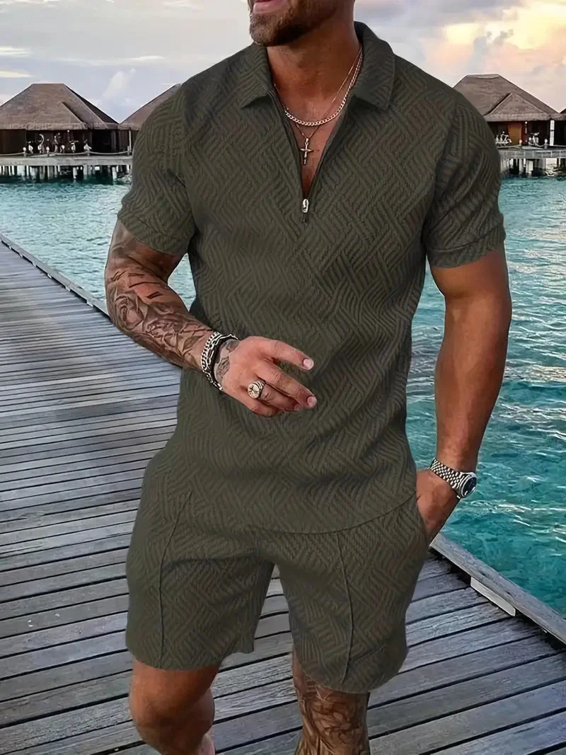 Luxuriöses Herren-Sommer-Shirt und Shorts-Set  - Ehrenfried - Image 7